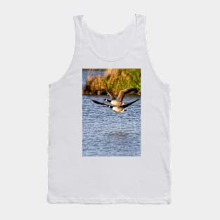 Canada Geese in flight Tank Top